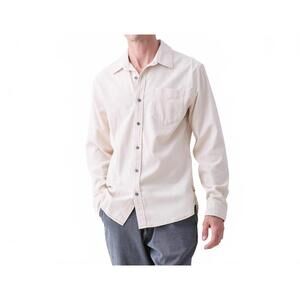NEW SURFSIDE SUPPLY brian 1 pocket baby cord shirt in jet stream